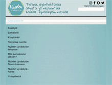 Tablet Screenshot of nuortenlaturi.fi
